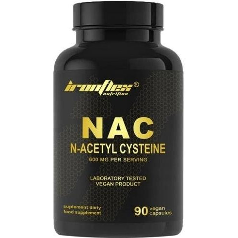 IronFlex Nutrition NAC 600 mg 90 caps - зображення 1