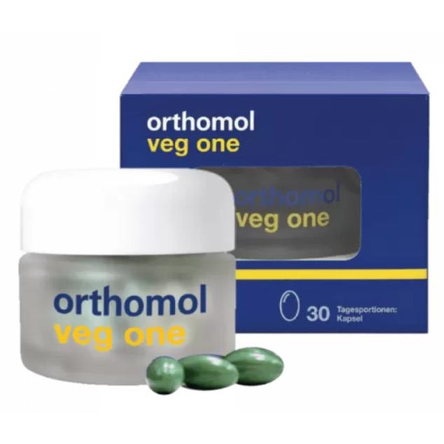 Orthomol Комплекс вітамінів для веганів (Orthomol Veg One) 30 капсул - зображення 1