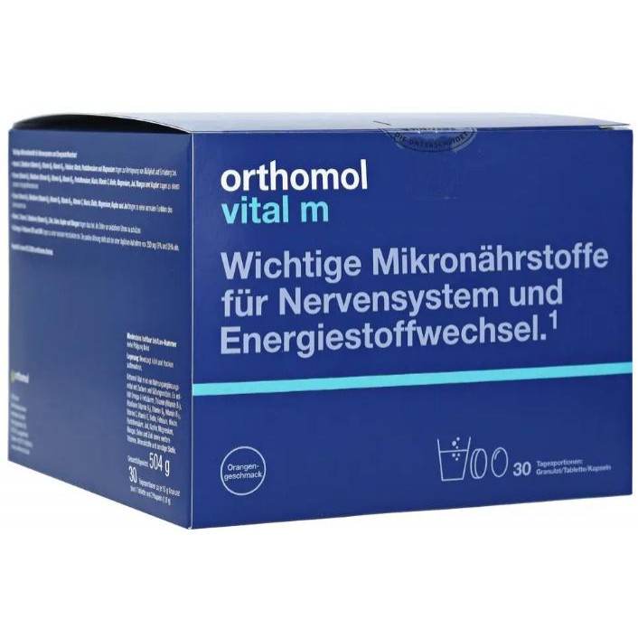 Orthomol Vital M Вітаміни для чоловіків 30 днів (порошок/таблетки/капсули) - зображення 1