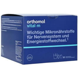   Orthomol Vital M Вітаміни для чоловіків 30 днів (порошок/таблетки/капсули)