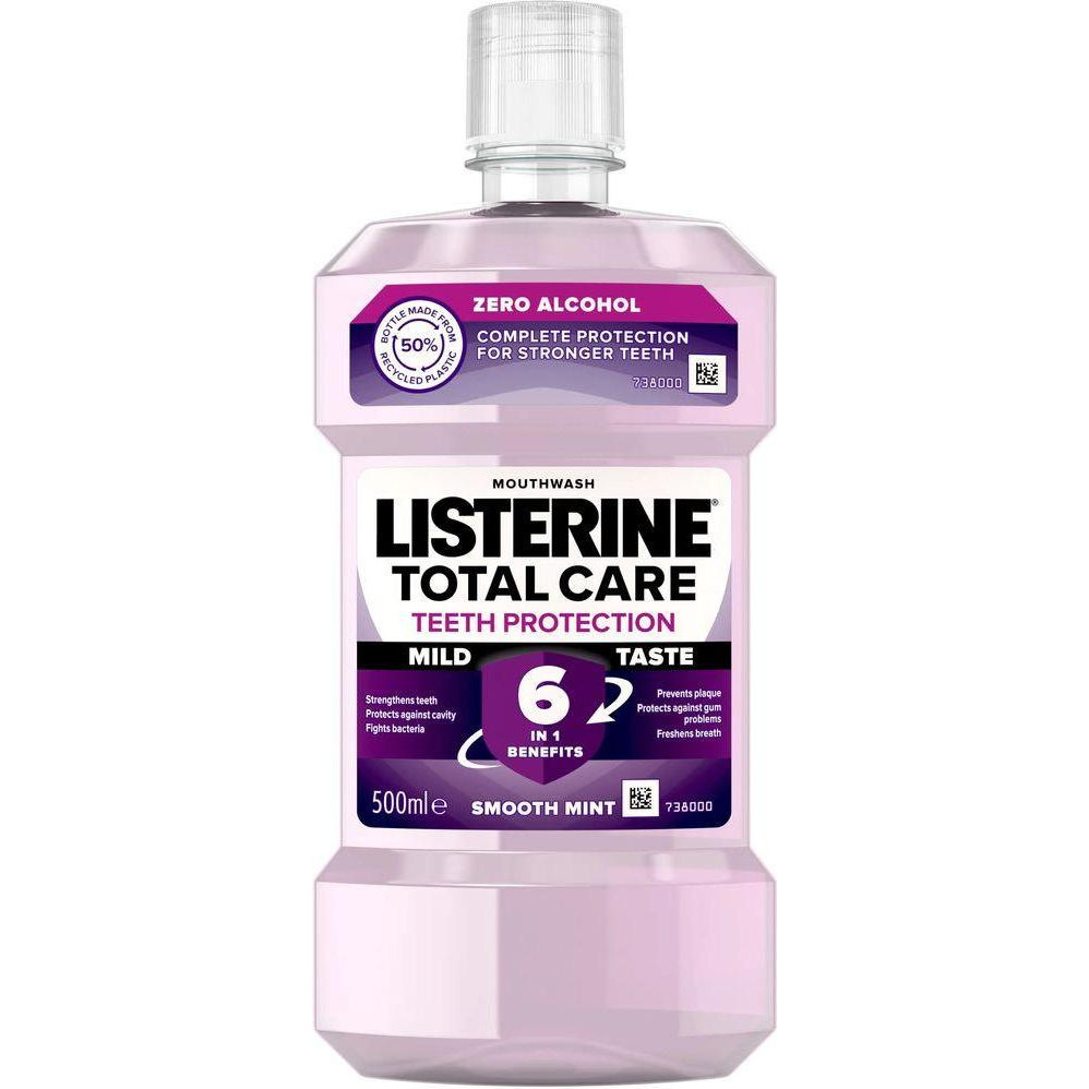 Listerine Ополіскувач для порожнини рота  Total Care, 600 мл - зображення 1