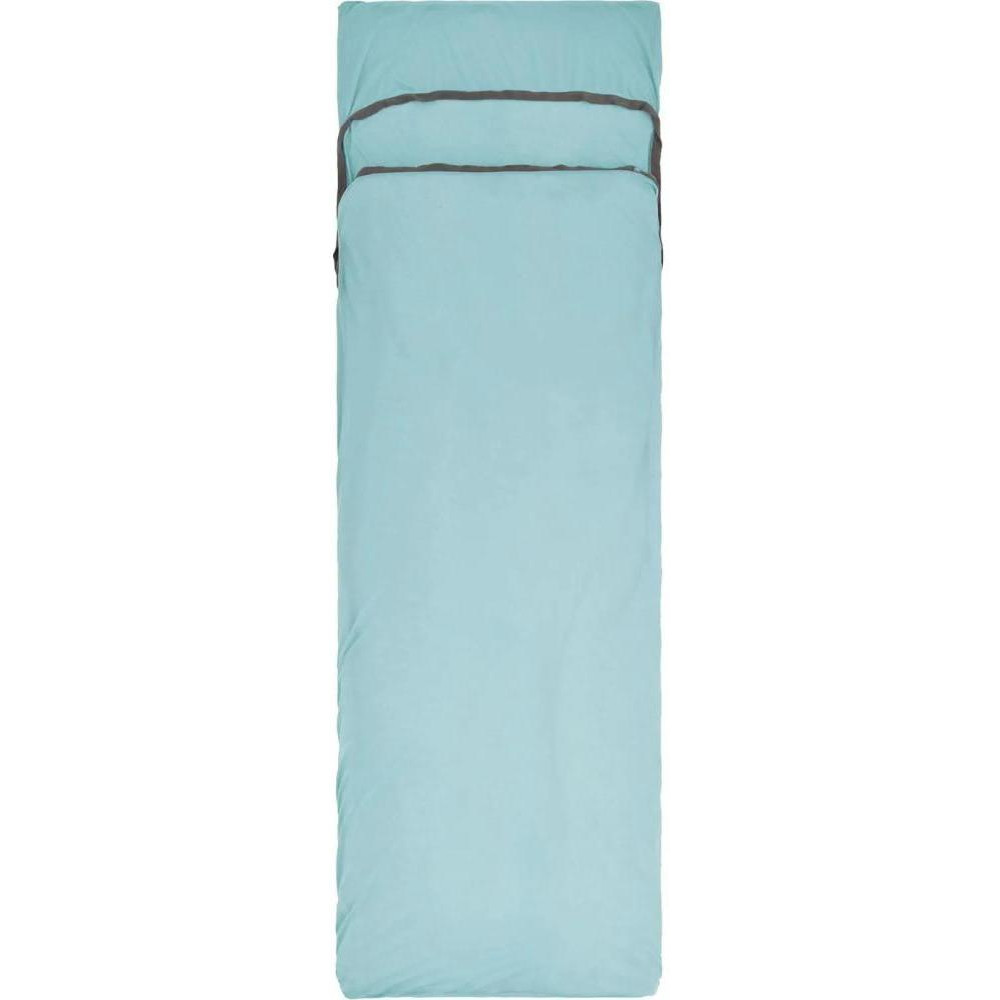 Sea to Summit Comfort Blend Liner / Rectangular w/Pillow Sleeve, aqua sea blue (ASL032071-250201) - зображення 1