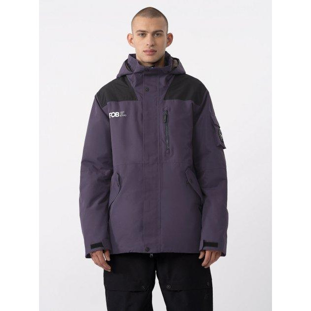 4F Лыжная куртка  Technical Jacket M288 4FAW23TTJAM288-60S S Фиолетовая (5904698514700) - зображення 1