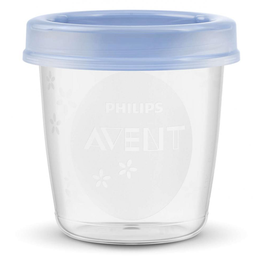 Philips Avent Контейнеры для хранения молока 5x180 мл (SCF619/05) - зображення 1