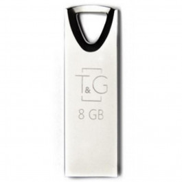   T&G 8 GB 117 Metal Series Silver (TG117SL-8G)