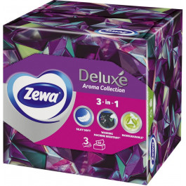   Zewa Косметичні серветки  Deluxe Aroma Col 60шт. (7322541095417)