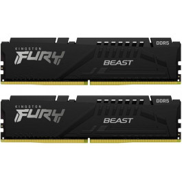   Kingston FURY 32 GB (2x16GB) DDR5 6800 MHz Beast EXPO (KF568C34BBEK2-32)