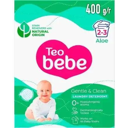 Teo Bebe Стиральный порошок Sensitive Green 400 г (3800024022845) - зображення 1