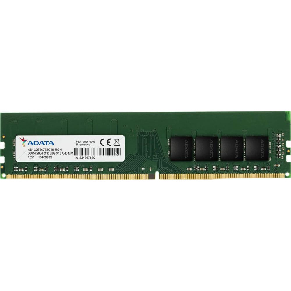 ADATA 32 GB DDR4 2666 MHz Premier (AD4U2666732G19-SGN) - зображення 1