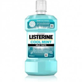   Listerine Cool Mint Mild Taste рідина для полоскання рота без алкоголя присмак Cool Mint 250 мл