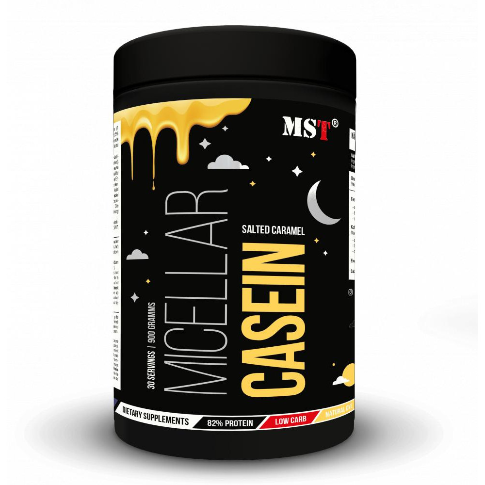 MST Nutrition Micellar Casein 900 g /30 servings/ Salted Caramel - зображення 1