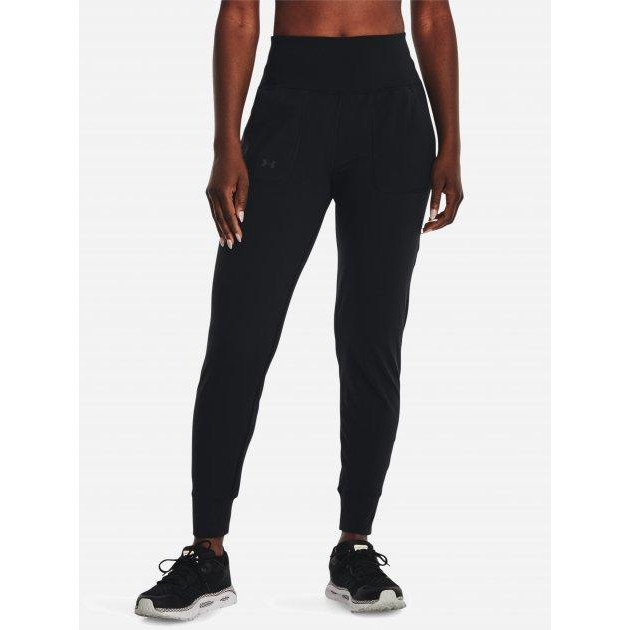 Under Armour Спортивні штани жіночі  Motion Jogger-blk 1375077-001 M Чорні (196039096616) - зображення 1