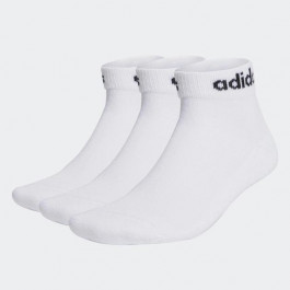   Adidas Набір чоловічих шкарпеток коротких бавовняних  C Lin Ankle 3P HT3457 L 3 пари White (4066746463567)