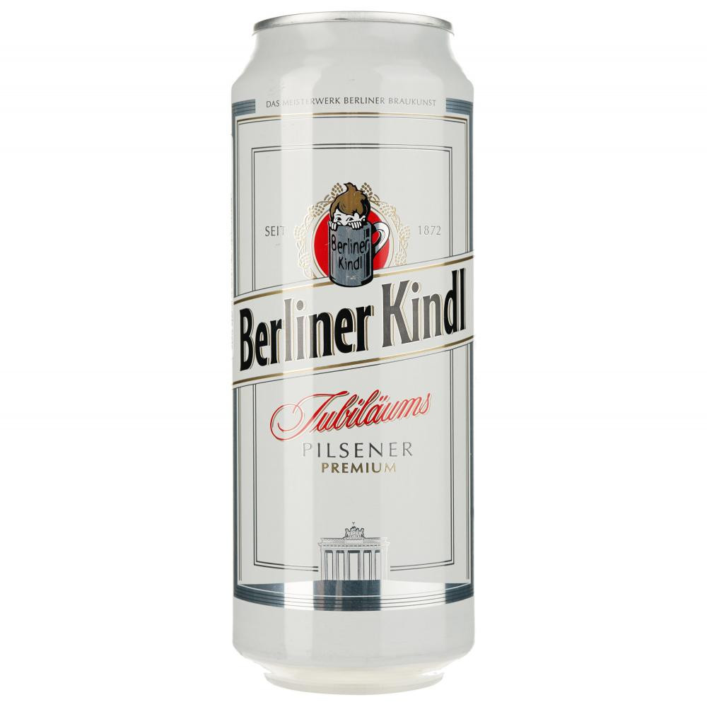 Berliner Пиво  Kindl Jubilaums Pilsener светлое фильтрованное 0,5 л 5,1% (4053400279114) - зображення 1