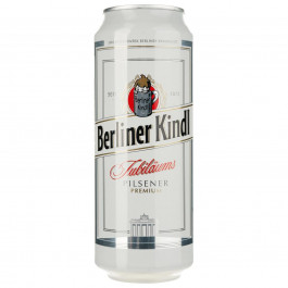   Berliner Пиво  Kindl Jubilaums Pilsener светлое фильтрованное 0,5 л 5,1% (4053400279114)