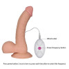 LoveToy The Ultra Soft Dude Vibrating Телесный 22 см (6452LVTOY150-07) - зображення 2