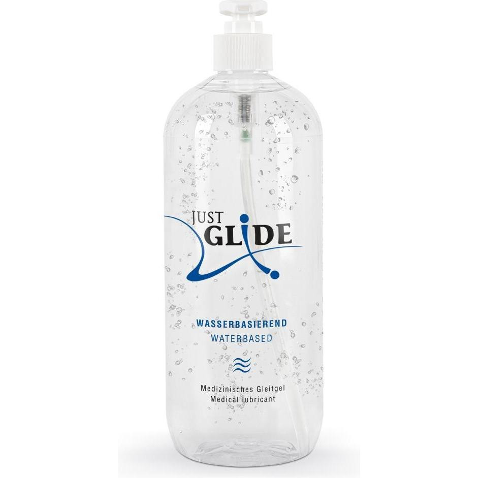 Just Glide Waterbased 1000 мл (71326100620000) - зображення 1