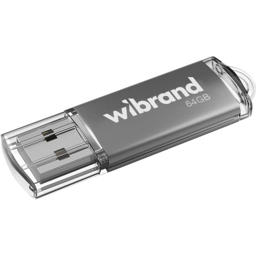 Wibrand 64 GB Cougar Silver USB 2.0 (WI2.0/CU64P1S) - зображення 1