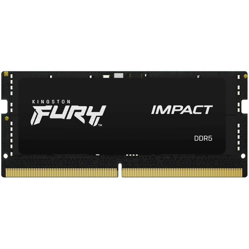 Kingston FURY 16 GB SO-DIMM DDR5 4800 MHz Impact (KF548S38IB-16) - зображення 1