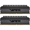 PATRIOT 16 GB (2x8GB) DDR4 3000 MHz Viper 4 Blackout (PVB416G300C6K) - зображення 2