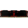 GOODRAM 16 GB DDR4 3200 MHz IRDM X BLACK (IR-X3200D464L16A/16G) - зображення 1