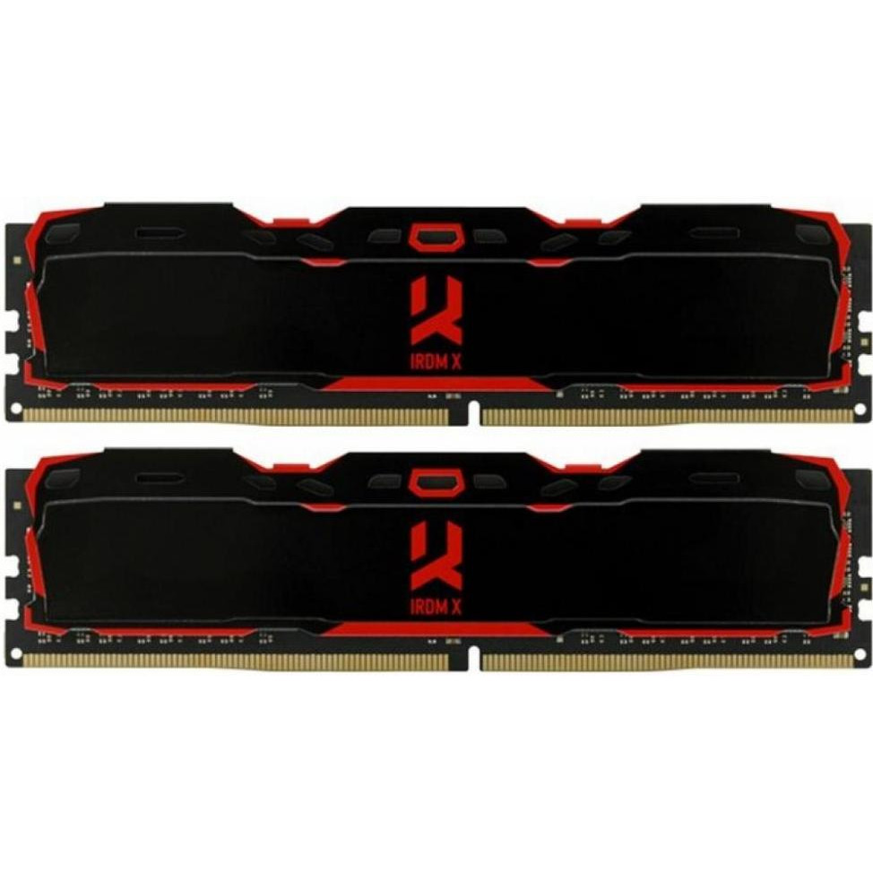 GOODRAM 16 GB (2x8GB) DDR4 3200 MHz IRDM X (IR-X3200D464L16SA/16GDC) - зображення 1