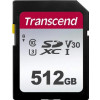 Transcend 512 GB SDXC UHS-I U3 300S TS512GSDC300S - зображення 1