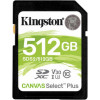 Kingston 512 GB SDXC Class 10 UHS-I U3 Canvas Select Plus SDS2/512GB - зображення 1