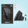 Logitech Lift Vertical Ergonomic Mouse Graphite (910-006473) - зображення 6