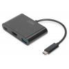 Digitus DA-70855 USB Type-C HDMI Black - зображення 1