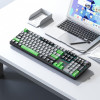 AULA Wind F2088 Pro Mechanical Black/Gray + 9 Green keys KRGD Blue USB EN/UA (6948391234892) - зображення 3