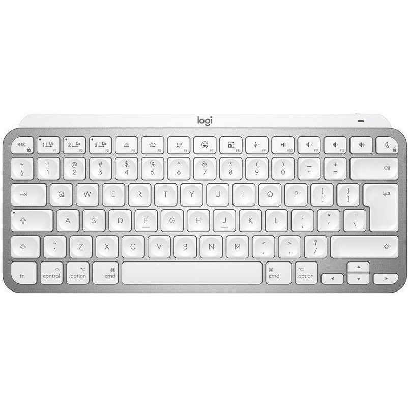 Logitech MX Keys Mini For Mac Wireless Illuminated Pale Grey (920-010526) - зображення 1