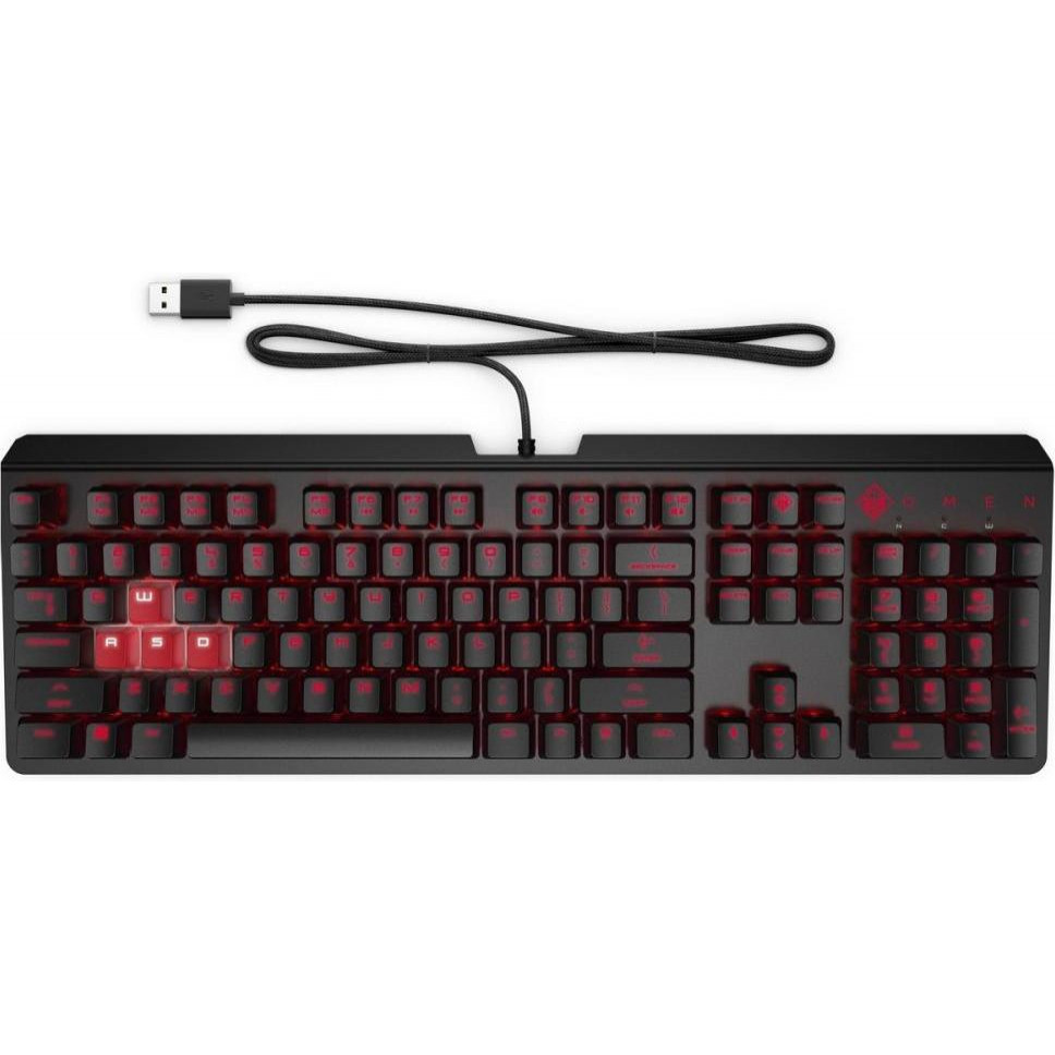 HP Omen Encoder Cherry MX Red Black (6YW76AA) - зображення 1