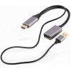 Cablexpert HDMI to DisplayPort Black (A-HDMIM-DPF-02) - зображення 1