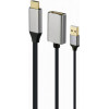 Cablexpert HDMI to DisplayPort Black (A-HDMIM-DPF-02) - зображення 2