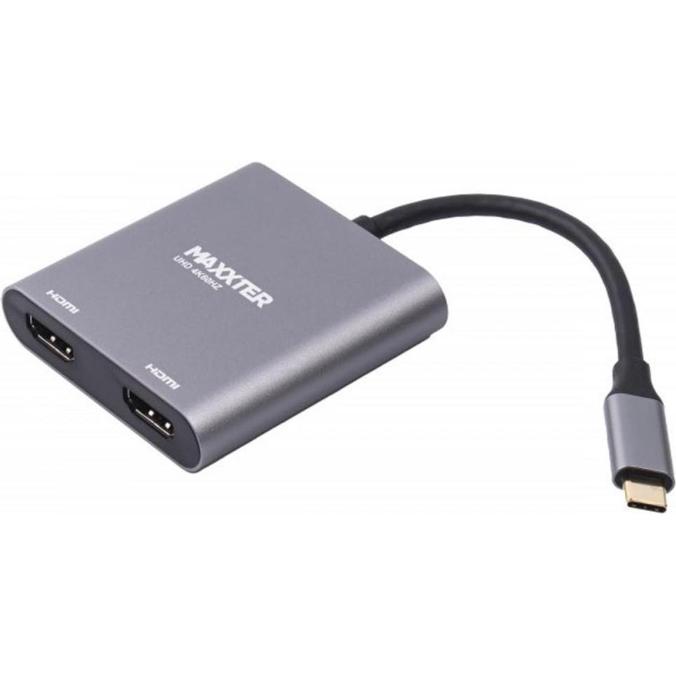 Maxxter USB-C to 2 HDMI (V-CM-2HDMI) - зображення 1