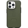 URBAN ARMOR GEAR iPhone 15 Pro Civilian Magsafe, Olive Drab (114275117272) - зображення 1