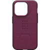 URBAN ARMOR GEAR iPhone 15 Pro Civilian Magsafe, Bordeaux (114275119049) - зображення 7