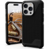 URBAN ARMOR GEAR iPhone 14 Pro Metropolis LT Magsafe Kevlar Black (114050113940) - зображення 4