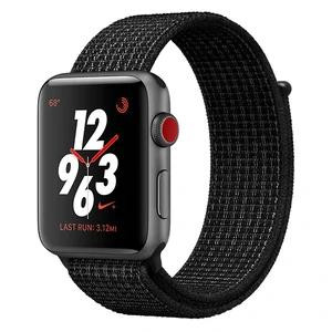 Apple Watch Nike+ Series 3 GPS + Cellular 38mm Space Gray Aluminum w. Black/Pure PlatinumSport L. (MQL82 - зображення 1