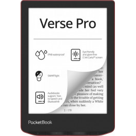   PocketBook 634 Verse Pro Passion Red (PB634-3-CIS)