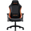 Anda Seat Luna Color L Black/Orange (AD18-48-BO-PV) - зображення 1