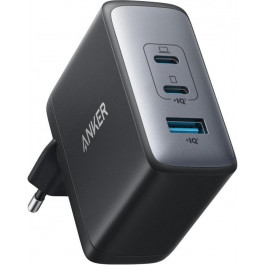   Anker PowerPort 736 Nano II GaN 100W 2xUSB-C PIQ3.0 Black (A2145G11)