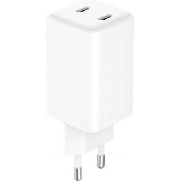   Sandberg Dual USB-C 65W White (441-56)