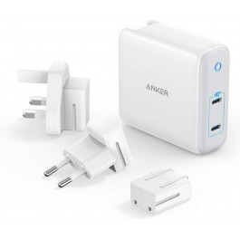   Anker PowerPort Atom III Duo White (A2629H21)