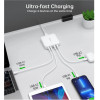 Choetech PD8008 100W Desktop GaN Charger White (PD8008-EU-WH) - зображення 3