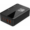 ColorWay Power Delivery GaN 2xUSB-A 2xUSB Type-C 100W Black (CW-CHS041PD-BK) - зображення 2