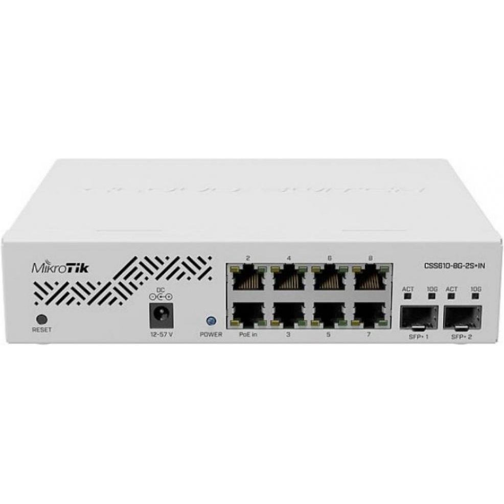 Mikrotik CSS610-8G-2S+IN - зображення 1