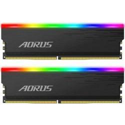 GIGABYTE 16 GB (2x8GB) DDR4 3333 MHz AORUS RGB Black (GP-ARS16G33) - зображення 1