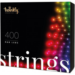   Twinkly Smart LED Strings RGB 400 BT+WiFi Gen II IP44 кабель черный (TWS400STP-BEU)